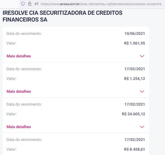 Vaquinha Online - Pagar as dívidas para limpar nome