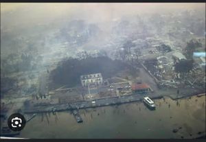 Família Brasileira Perde tudo no maior incêndio do Havaí imagem 7