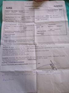 Saúde e Emergências - 40 % DO CORAÇÃO NECROSADO - PRECISO DE AJUDA