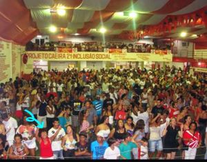 Arte - Escola de Samba Consulado: projeto mestre sala e porta bandeira