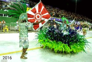 Florianópolis/SC - Escola de Samba Consulado: projeto mestre sala e porta bandeira