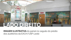 Restauro de painel artístico na USP-Leste em homenagem a cidade de São Paulo . imagem 6