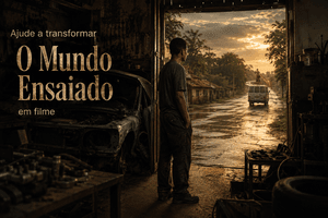 Ajude a transformar “O Mundo Ensaiado” em filme