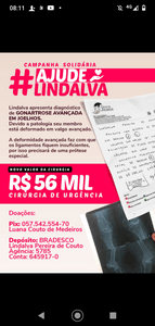 Vaquinha Online - Ajude Lindalva