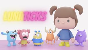 Cinema, Vídeos e TV - Lunaticks! Animação Infantil (Musical)