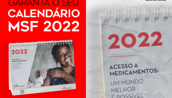 Calendário Médicos Sem Fronteiras (MSF) 2022
