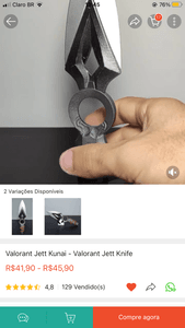 Vaquinha Online - Cosplay da Jett <3