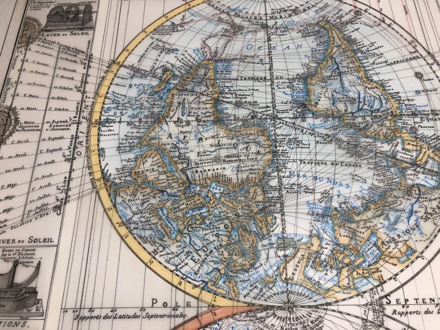Carte Generale de La Terre Astronomia Aplicada a Geografia  imagem 6