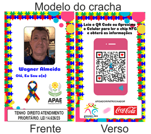 Causas e Comunidade - Crachá NFC para Autistas: Mais Segurança, Mais Respeito