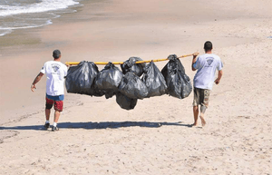 São Vicente/SP - Limpeza de Praias e Rios - Itaquitanduva Aborígenes / Dia 24-09-2023
