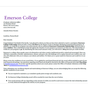 Educação - Intercâmbio - Mestrado nos Estados Unidos!