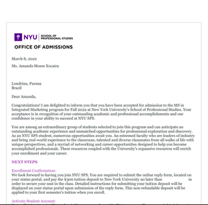 Londrina/PR - Intercâmbio - Mestrado nos Estados Unidos!