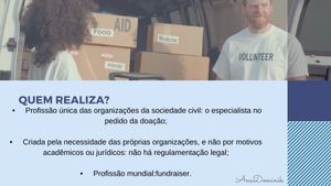 Empreendedorismo e Pequenos Negócios - Captação de recursos para ONG's