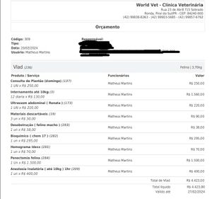 Piraí do Sul/PR - Ajude o Gatinho Vlad a Sobreviver