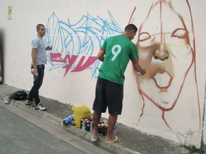 Eventos  - 2˚ Encontro de Graffiti no México 70 (São Vicente, SP).