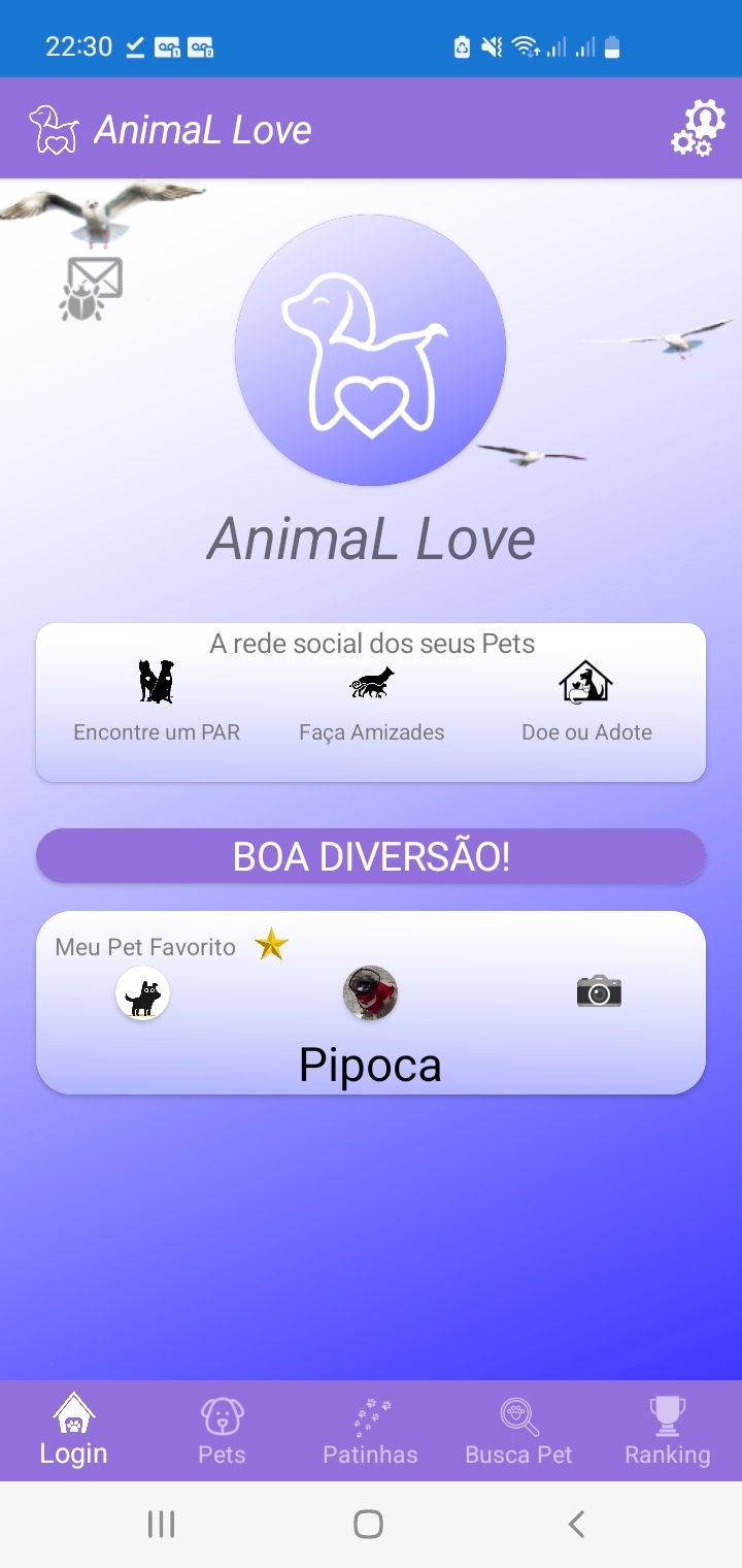 ANIMAL LOVE - A REDE SOCIAL DOS PETS