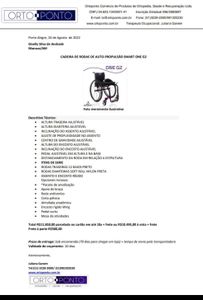 Vaquinha Online - Uma Cadeira de Rodas pra Gigi