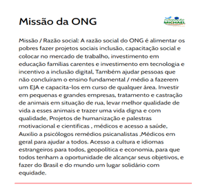Arrecadação para fundação de ONG - Fundação de ONG Capixaba beneficente Ajude.