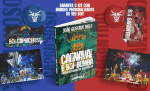 Pré-venda Coletiva - Livro "Carnaval e boi-bumbá: entrecruzamentos alegóricos", de João Gustavo Melo