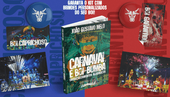 Livro "Carnaval e boi-bumbá: entrecruzamentos alegóricos", de João Gustavo Melo