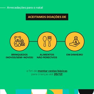 Vaquinha Online - Campanha de arrecadações para o Natal