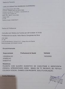 Vaquinha Online - Carlos Guerreiro - Cirurgia urgente de Colectomia