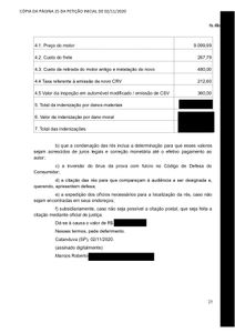 Causas e Comunidade - Reparar injustiça causada por 2 erros judiciais sobre fatos em duas páginas de decisão judicial