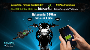 Kit Try Moto Eco - StartUP - Kit Try Moto Eco