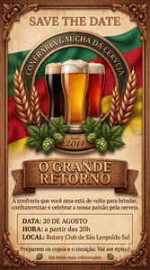 Evento de Agosto - Confraria Gaúcha da Cerveja