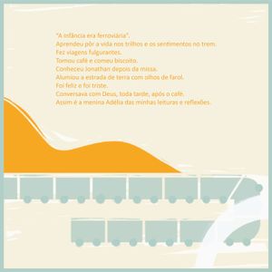 Livro - A MENINA E O TREM DE FERRO