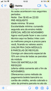 Educação - AJUDA PARA CURSO ENFERMAGEM