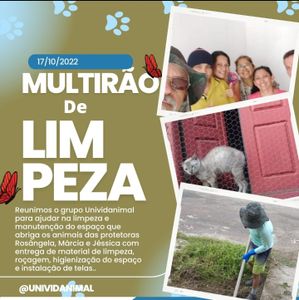 UNIVIDANIMAL - Unidos pela Vida Animal - Ajude-nos a ajudar os abrigos de animais.