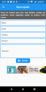 Me ajude a te ajudar! O aplicativo já está na loja mas precisa de melhorias. imagem 8