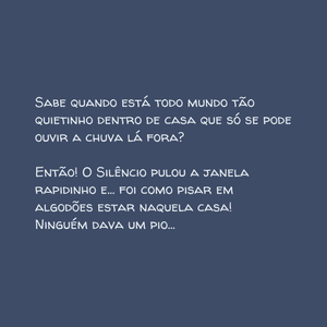 Financiamento Coletivo - Pré-venda do livro infantil "O Silêncio" de Mariana Farcetta