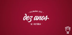 Calendário 2022 da ONG Patas Therapeutas