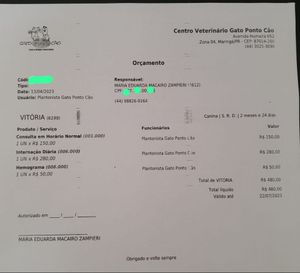 Vaquinha Online - Ajude a Vitória 