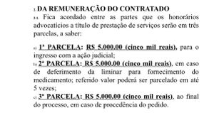 Campanha para pagar honorários advocatícios
