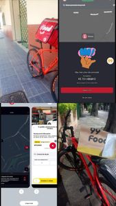 Ajudar entregador que teve bike roubada
