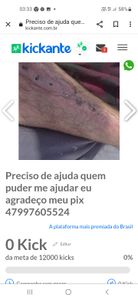 Cris - Preciso de ajuda financeira meu pix 47997605524