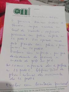 Saúde e Emergências - CIRUGIA PARA TIRAR A TALA DO DEDÃO DO PÉ