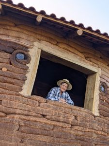 Monte Alegre do Sul/SP - CASA DE HIPERADOBE E COZINHA DE PAU A PIQUE