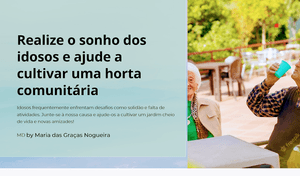 VAQUINHA TERAPIA PARA COMPRA DO" ESPAÇO OCUPACIONAL" EM BENEFÍCIO DA SAÚDE DE IDOSOS imagem 10
