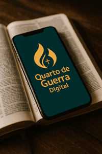 ✝ Quarto de Guerra Digital – Um Refúgio Espiritual 24h na Palma da Mão imagem 9