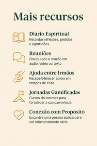 ✝ Quarto de Guerra Digital – Um Refúgio Espiritual 24h na Palma da Mão imagem 7