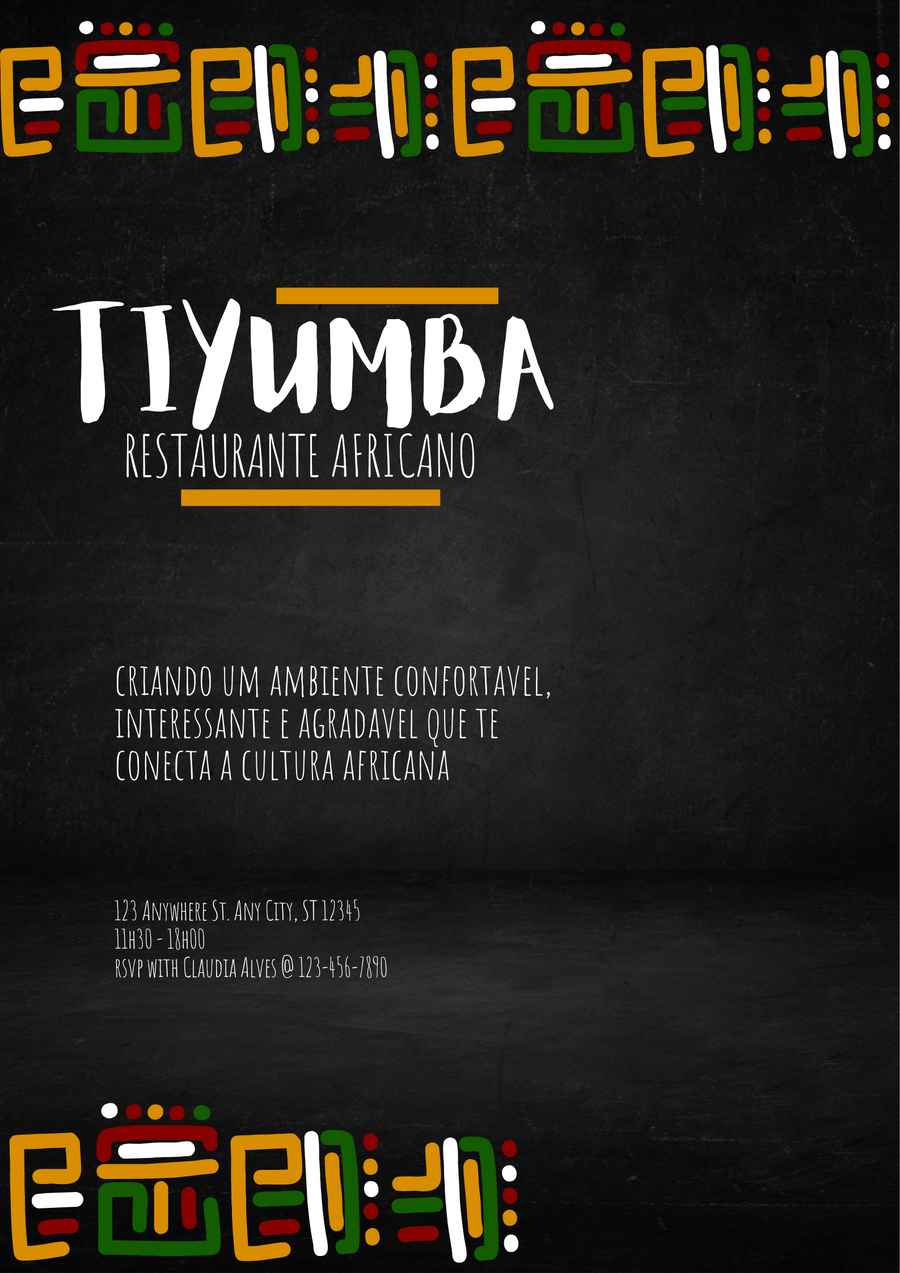 Tiyumba Cuisine: criando a autêntica experiência africana no Brasil