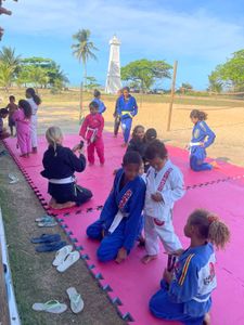 CONSTRUÇÃO DO NOSSO ESPAÇO CULTURAL E ESPORTIVO - CORUMBAU BJJ
