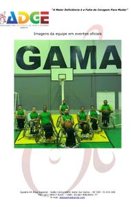Gama/DF - CAMPANHA PARA PARTICIPAÇÃO EM CAMPEONATO DE BASQUETE EM CADEIRA DE RODAS
