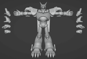 Magma Dragoon STL - Megaman X - Magma Dragoon - STL