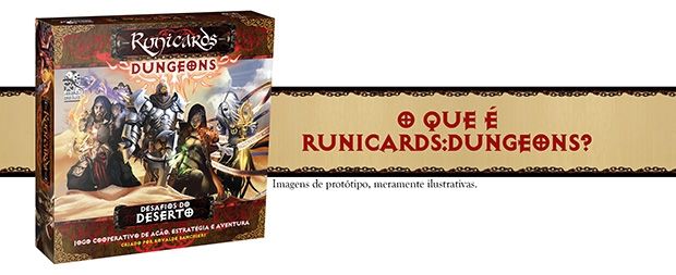 Runicards - Jogo de cartas cooperativo que simula uma aventura de