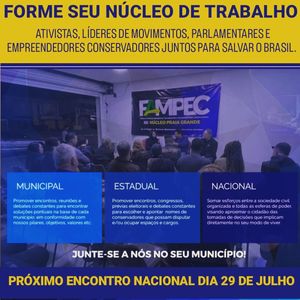 Política - Arrecadação para o fortalecimento do FAMPEC. 
